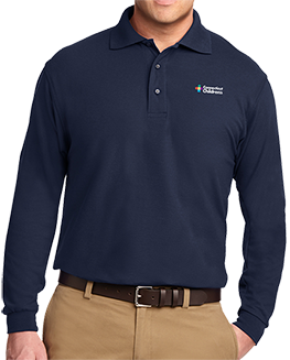 Unisex Long Sleeve Polo