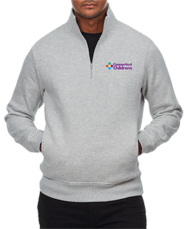 Threadfast Unisex 1/4 Zip with Pockets