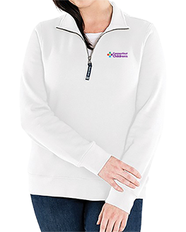 Ladies Quarter Zip with Pockets