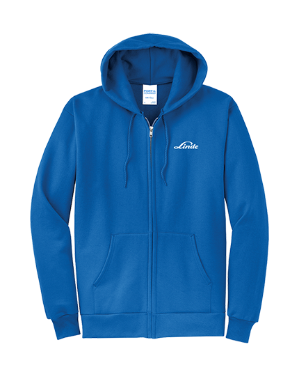 Full Zip Hooded Sweatshirt