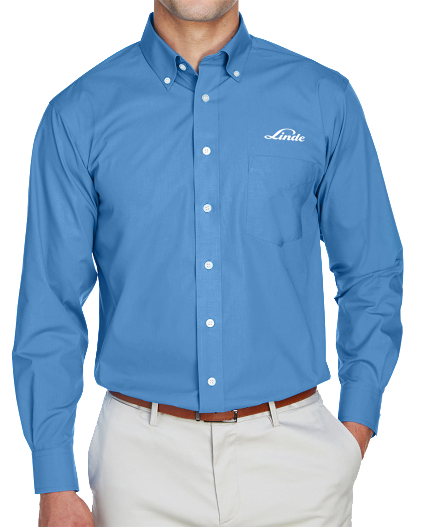 Men’s Woven Broadcloth Dress Shirt