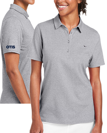 Ladies Vineyard Vines Pique Polo