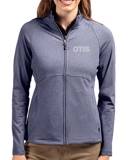 Ladies Eco Heather Full Zip