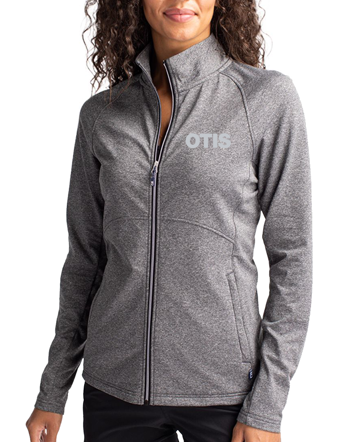 Ladies Eco Heather Full Zip