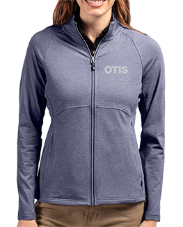 Ladies Eco Heather Full Zip