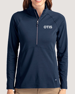 Click to view Women’s Eco Half Zip Pullover