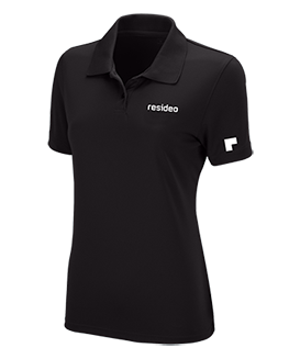 Click to view Ladies Solid Mesh Tech Polo