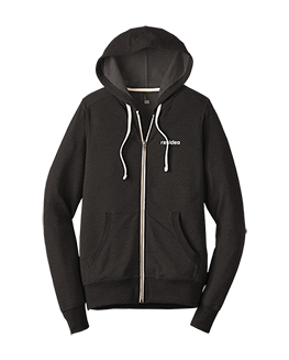 Click to view Full-Zip Hoodie in Black