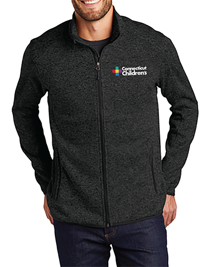 Unisex Sweater Full Zip Fleece Jacket
