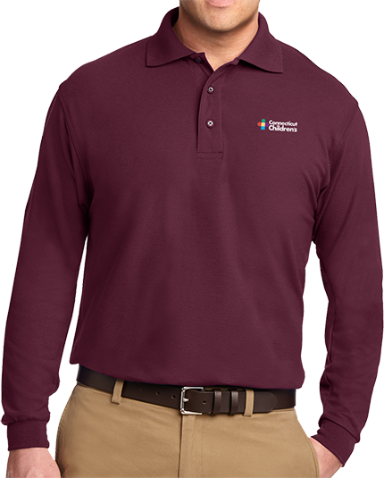 Unisex Long Sleeve Polo