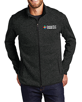 Click to view Unisex Sweater Full Zip Fleece Jacket