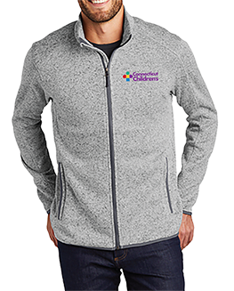 Unisex Sweater Full Zip Fleece Jacket