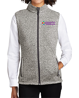 Click to view Ladies Sweater Fleece Vest