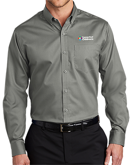 Click to view Unisex Oxford Button Down Shirt