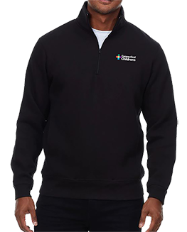Click to view Threadfast Unisex 1/4 Zip with Pockets