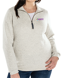 Click to view Ladies Quarter Zip with Pockets