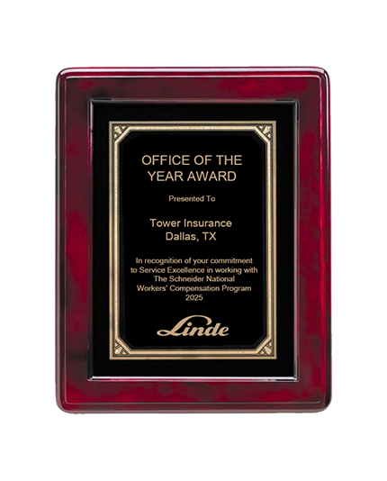 12”x 15” Rosewood Framed Plaque