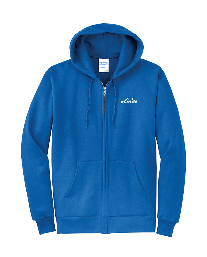 Full Zip Hooded Sweatshirt