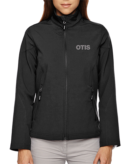 Ladies Bonded Fleece Soft Shell Jacket	