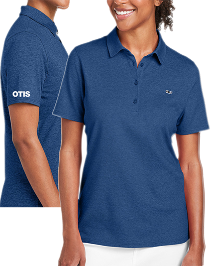 Ladies Vineyard Vines Pique Polo