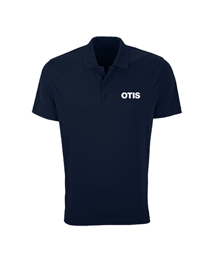 Men’s Solid Mesh Tech Polo