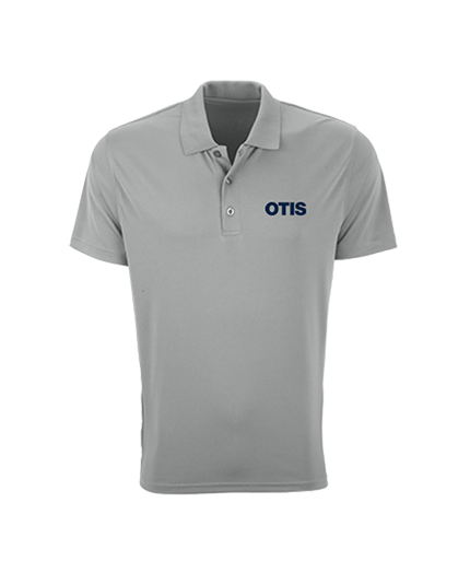 Men’s Solid Mesh Tech Polo