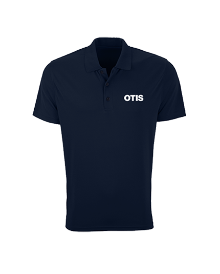 Men’s Solid Mesh Tech Polo