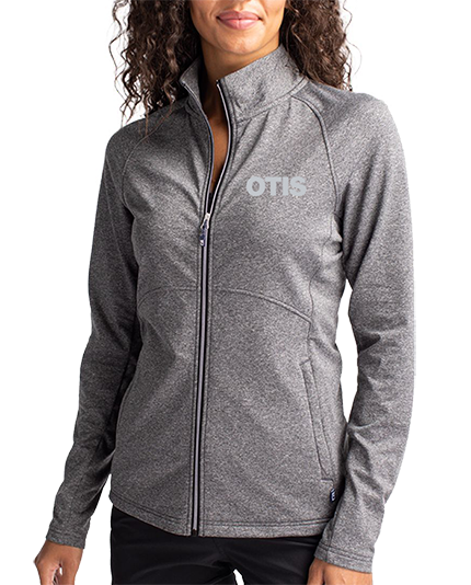 Ladies Eco Heather Full Zip