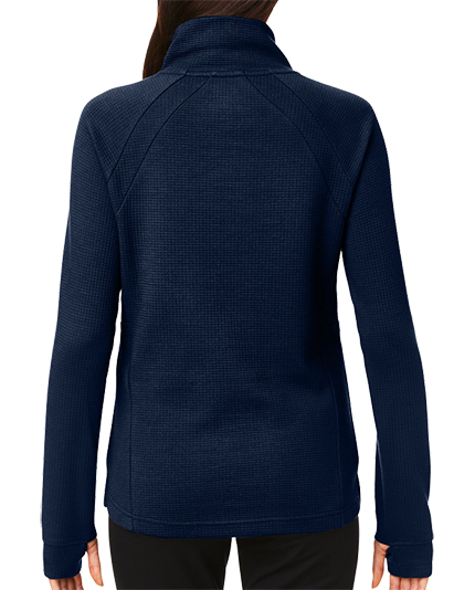 Ladies Waffle Pullover