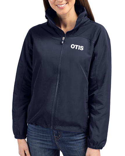 Ladies Recycled Packable Rain Jacket