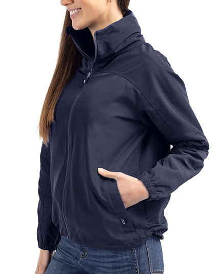 Ladies Recycled Packable Rain Jacket