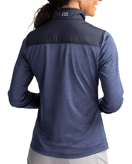 Ladies Recycled Hybrid Quilted Windbreaker