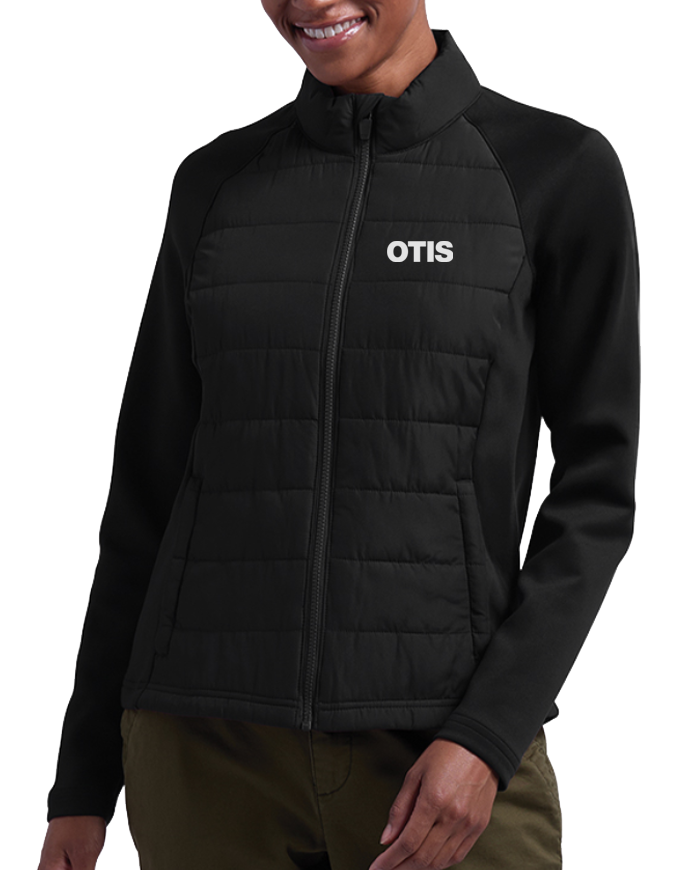 Ladies Hybrid Puffer Jacket