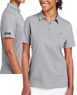 Ladies Vineyard Vines Pique Polo