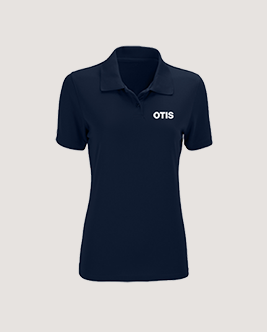 Click to view Ladies Solid Mesh Tech Polo