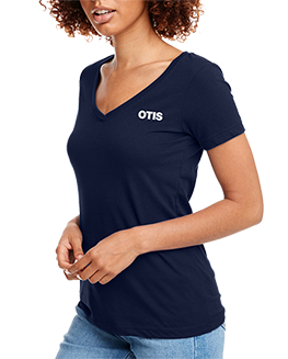 Click to view Ladies V-Neck T-shirt