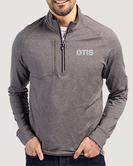 Click to view Men’s Eco Heather Quarter Zip Pullover