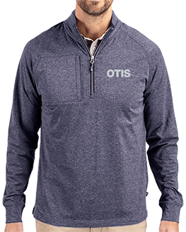 Men’s Eco Heather Quarter Zip Pullover