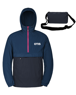 Click to view Ladies Uniquely Designed Windbreaker Anorak Jacket