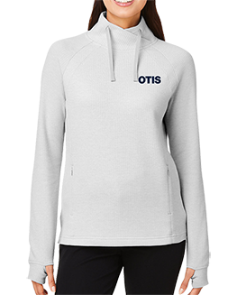 Click to view Ladies Waffle Pullover