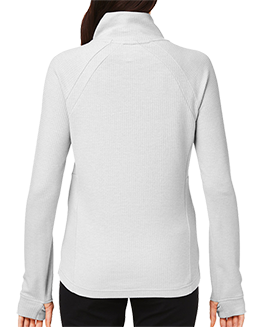 Ladies Waffle Pullover