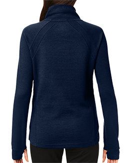 Ladies Waffle Pullover
